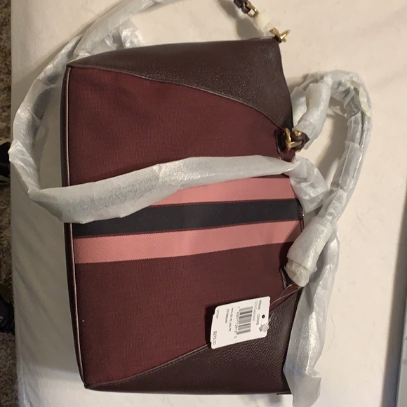 Coach oxblood satchel small bag - Picture 2 of 3